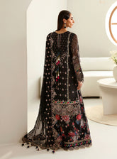 La Ruhe By Alizeh Embroidered Chiffon Suits Unstitched 3 Piece - ALZ24LR 2176 MONA